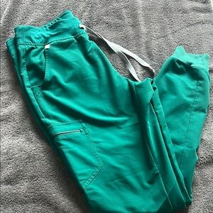 Figs Zamora Jogger- Hunter green Medium Tall